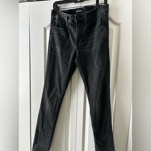 Express men’s black jeans skinny fit. 30x32 men’s.